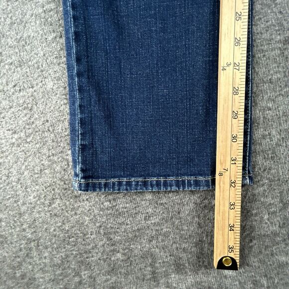 Levi's 550 Relaxed Bootcut Jeans Women's Sz 10M Regular Stretch 30x32 Blue Rider - Picture 10 of 10